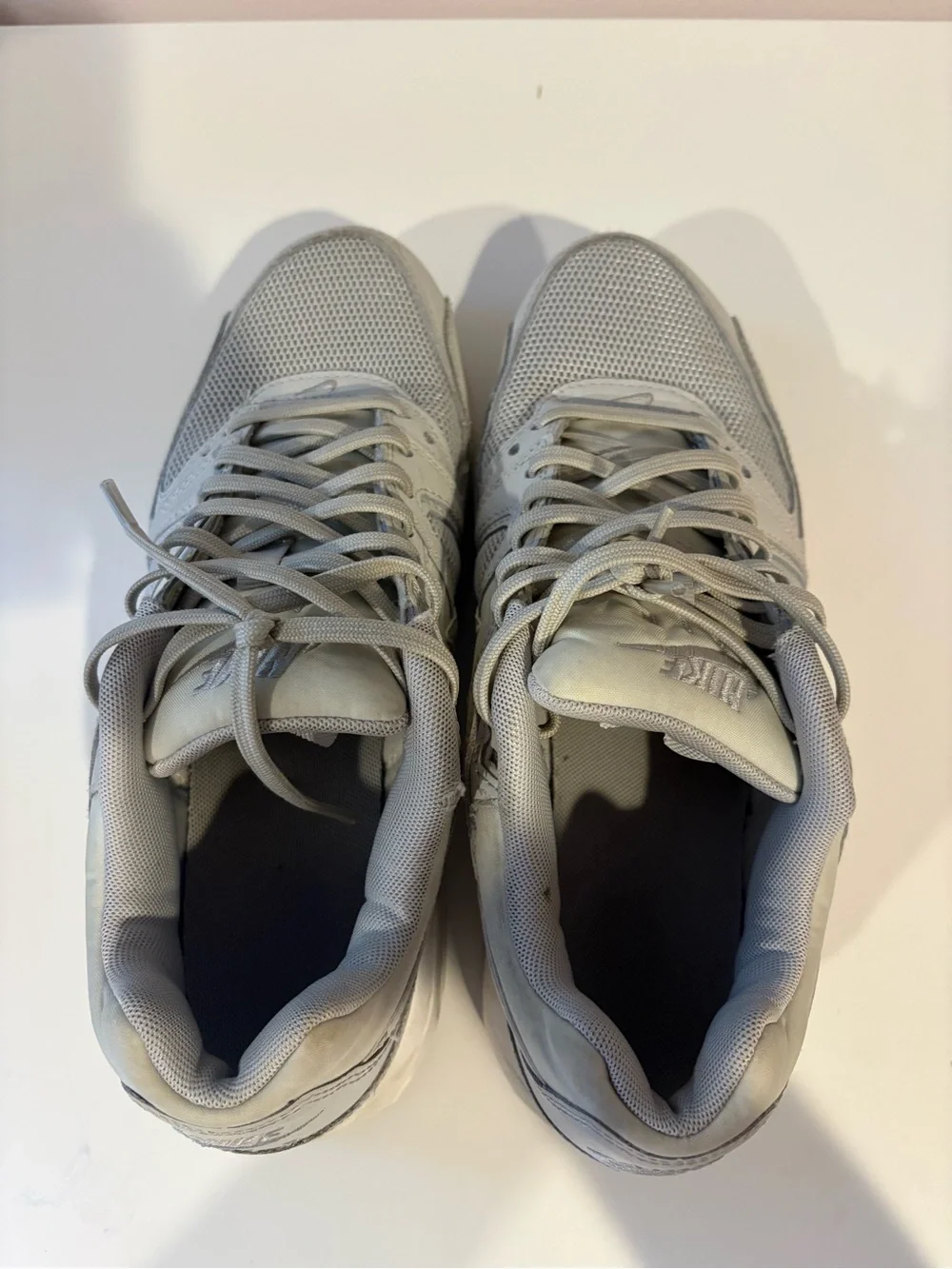 Light Grey NIKE Air Max 1 Sneakers
